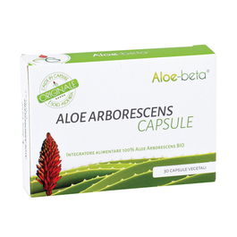 ALOE BETA Aloe Arborescens Aloe Cápsulas 100% Aloe 30un