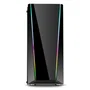 Redragon Tailgate GC-702 Midi Tower Negro y Transparente