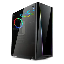 Redragon Tailgate GC-702 Midi Tower Negro y Transparente