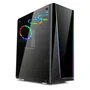 Redragon Tailgate GC-702 Midi Tower Negro y Transparente