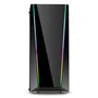 Redragon Tailgate GC-702 Midi Tower Negro y Transparente