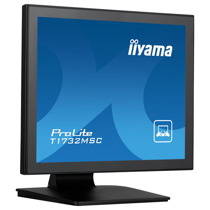 Iiyama ProLite T1732MSC-B1SAG Monitor táctil de 17" (43.2 cm) 1280x1024 5:4 LED, Multi-Touch, HDMI, DisplayPort, 5ms, Negro - Retail