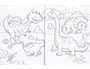 Susaeta Cuaderno de colorear dinosaurios 192 páginas 21x28 cm