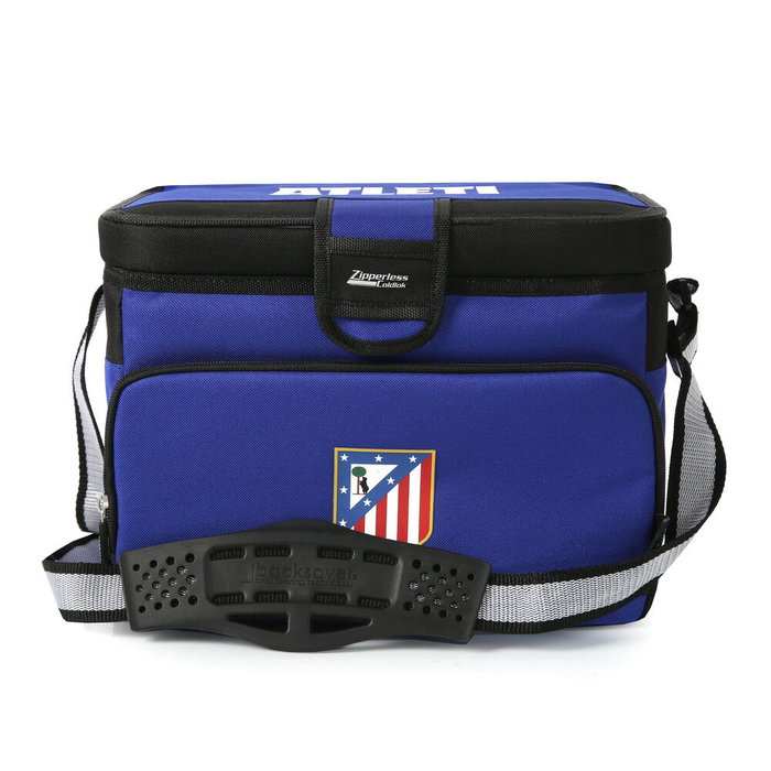 ATLETICO DE MADRID Bolsa Térmica Porta Alimentos - 31.8x18.7x21.9cm, Poliéster 600D