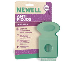 Newell Anti Piojos Peine Lendrera para Eliminación de Piojos y Liendres - 1 Unidad