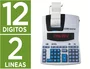 IBICO 1231X Calculadora Impresora de 12 Dígitos