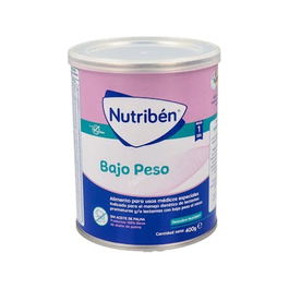 Nutriben Bajo Peso Fórmula Infantil 400Gr.