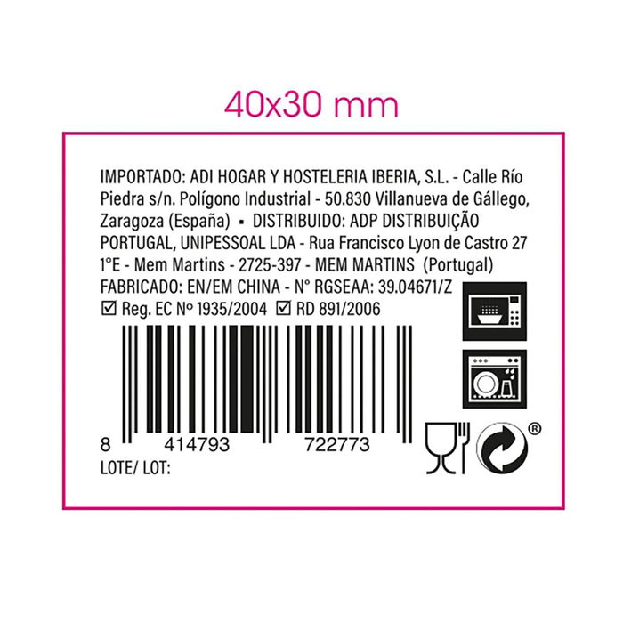 Fuente Porcelana Gastro Black Quid 31x18 cm (6 Unidades)