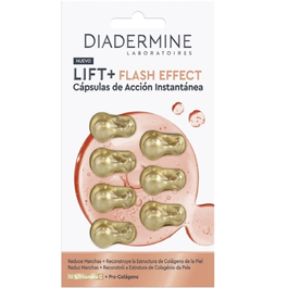 Diadermine LIFT + FLASH EFECT Vitamina C + Pro-Colágeno Cápsulas 7 u Tratamiento Facial Reafirmante Antiedad