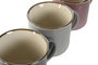 DKD Home Decor Taza Moderna Azul Granate Gres 8 x 7.6 x 10.4 cm (12 Unidades)