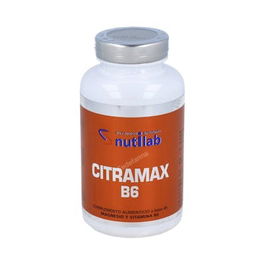 NUTIRAB Citramax B6 90 Cápsulas Complemento Alimenticio Citrato de Magnesio Vitamina B6