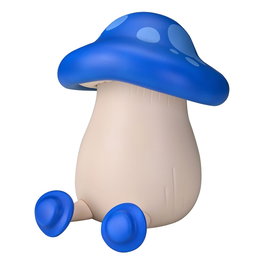 Loop Delicious in Dungeon Figura Soft Vinyl Walking Mushroom Blue 15 cm