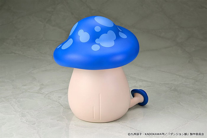 Loop Delicious in Dungeon Figura Soft Vinyl Walking Mushroom Blue 15 cm