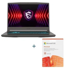 MSI Thin 15-219ES con AMD Ryzen 7 7735HS, Windows 11 Home y Office 365 Personal