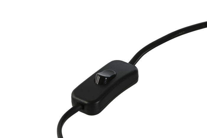 DKD Home Decor Lámpara Sobremesa Negro 42 x 69 x 42 cm Aluminio