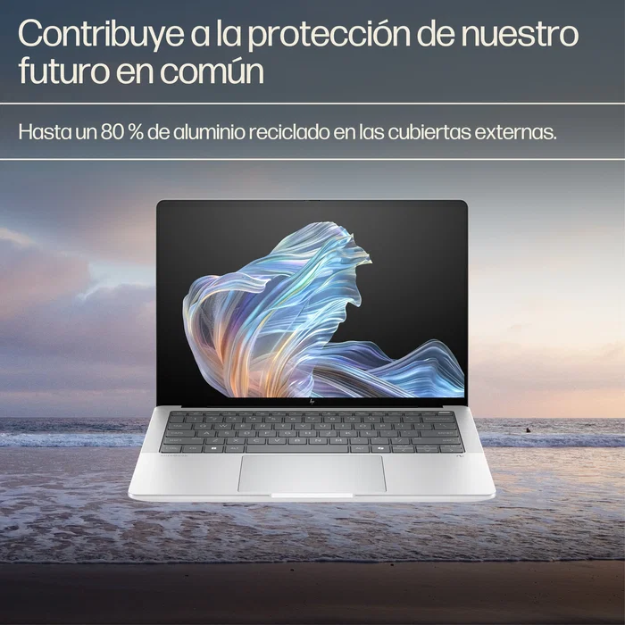 HP EliteBook X G1a Portátil 14" 2.8K OLED Copilot+ PC AMD Ryzen AI 7 PRO 360 32GB RAM 1TB SSD Wi-Fi 7 Windows 11 Pro Plata