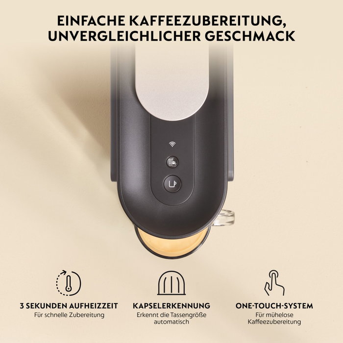 DeLonghi Nespresso Vertuo Up ENV 200.GY Gris DeLonghi Nespresso Vertuo Up ENV 200.GY Gris