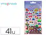 Imaginovo Pegatinas Kids Coches con Relieve 190x105 mm