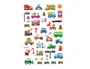 Imaginovo Pegatinas Kids Coches con Relieve 190x105 mm