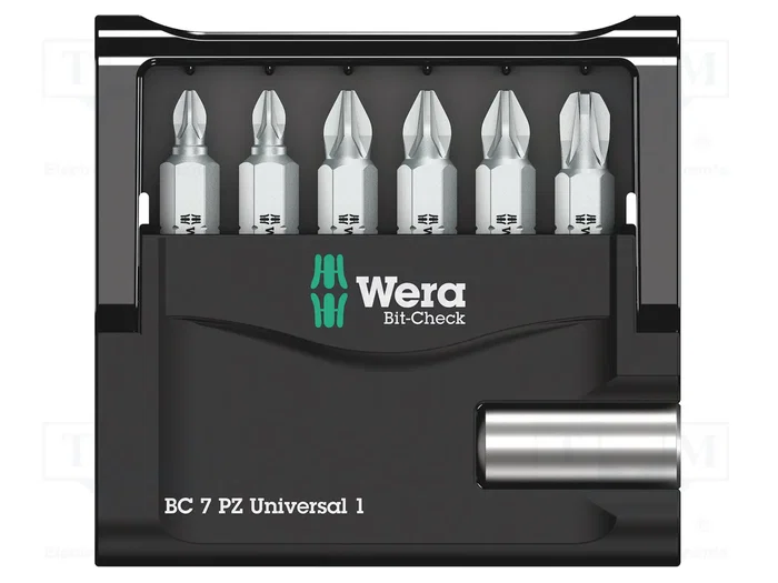 WERA Juego de puntas de destornillador Pozidriv®
