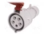 PAWBOL Conector de alimentación AC trifásico hembra 32A