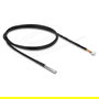 DeLOCK 91386 Cable Sensor de Temperatura DS18B20, 1 m, Conector Macho 3 Pin, PVC Negro, -20 a 80 °C
