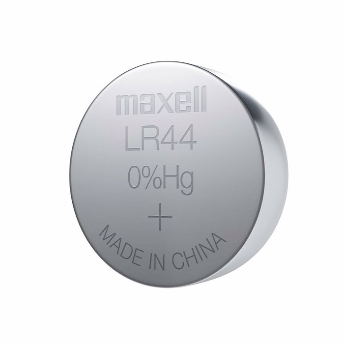 Maxell Pilas Alcalinas de Botón 1,5V LR44 10 Unidades