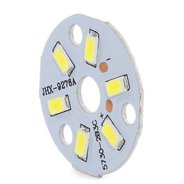 Módulo LED 3W 300Lm 6000K 6 LEDs Ø32Mm Frío