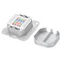 Digitus Toma de Red CAT 6A 2xRJ45 Apantallada Blanca DN-9007-1