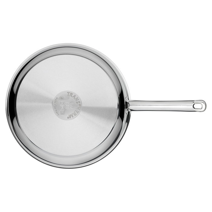 WMF 0790346991 Sartén Multiuso de Acero Inoxidable 24 cm, Apta para Todo Tipo de Cocinas Incluyendo Inducción, Hasta 250 °C