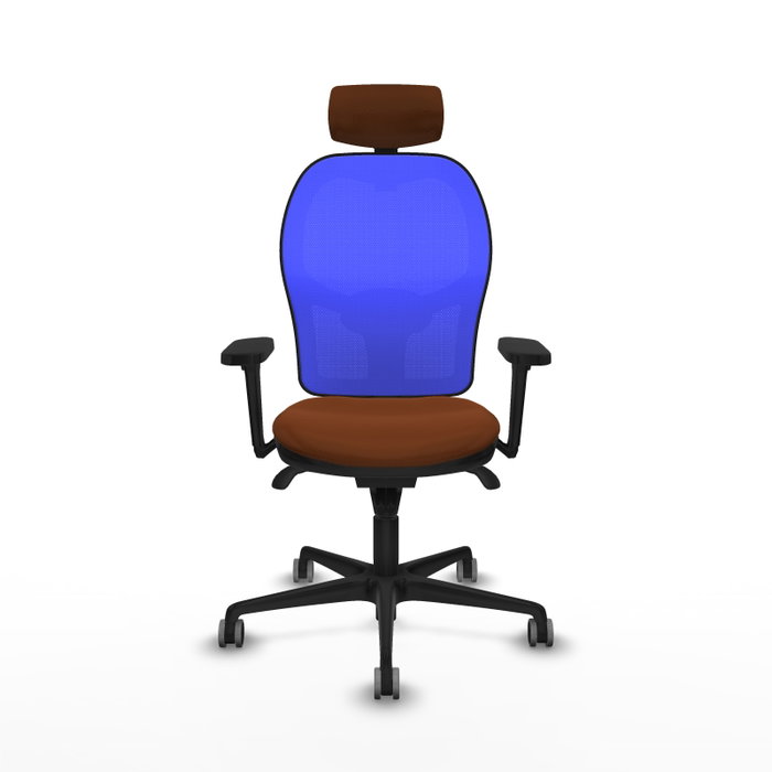 PIQUERAS Y CRESPO Silla de oficina Jorquera con Mecanismo Sincro y Cabecero 2D Negro PIQUERAS Y CRESPO Silla de oficina Jorquera con Mecanismo Sincro y Cabecero 2D Negro