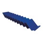 Normaluz Expositor 11 Separadores Azul Marino Metal 0,15x0,23x1m