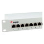 EQUIP Patch Panel 12x RJ45 Cat6 FTP 1U Rack Gris - 208014, ISO/IEC, Gigabit Ethernet 1000 Mbit/s, Compatible con Cat6e, Color Hellgrau