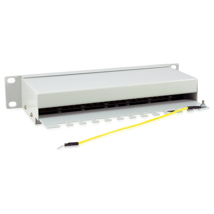 EQUIP Patch Panel 12x RJ45 Cat6 FTP 1U Rack Gris - 208014, ISO/IEC, Gigabit Ethernet 1000 Mbit/s, Compatible con Cat6e, Color Hellgrau EQUIP Patch Panel 12x RJ45 Cat6 FTP 1U Rack Gris - 208014, ISO/IEC, Gigabit Ethernet 1000 Mbit/s, Compatible con Cat6e, Color Hellgrau