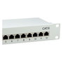 EQUIP Patch Panel 12x RJ45 Cat6 FTP 1U Rack Gris - 208014, ISO/IEC, Gigabit Ethernet 1000 Mbit/s, Compatible con Cat6e, Color Hellgrau
