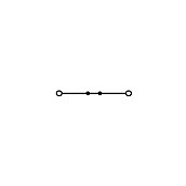 WAGO 2016-1204 Borne de paso de 2 conductores 16mm WAGO 2016-1204 Borne de paso de 2 conductores 16mm