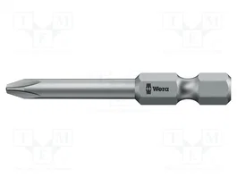 WERA Punta de destornillador Phillips PH00 1/4 pulg 89 mm