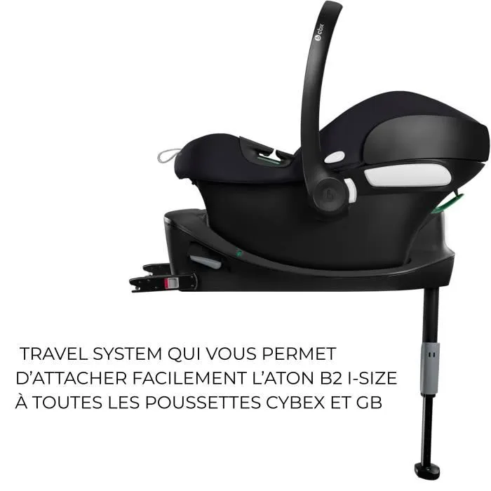 Cbx By Cybex Silla de Coche Aton B2 I-Size con Base One Bay Blue incluida - Azul