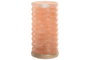 DKD Home Decor Lámpara Sobremesa Árabe Rosa 10 x 20 x 10 cm