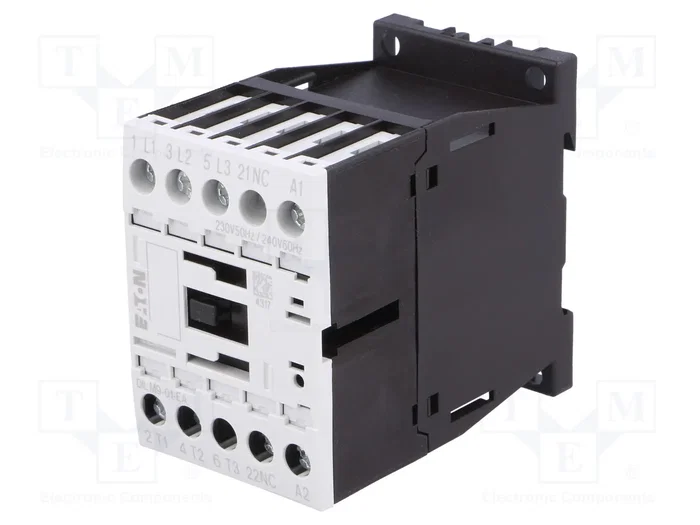 EATON ELECTRIC Contactor DILM9 3-polar 9A 230VAC NC EATON ELECTRIC Contactor DILM9 3-polar 9A 230VAC NC