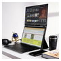 Mobile Pixels Duex Float 2.0 Pro Monitor portátil 16" 2.5K 2560x1600 Negro con soporte incluido - Duex Float 2 Pro 16 Bildschirmerweiterung