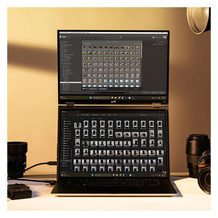 Mobile Pixels Duex Float 2.0 Pro Monitor portátil 16" 2.5K 2560x1600 Negro con soporte incluido - Duex Float 2 Pro 16 Bildschirmerweiterung