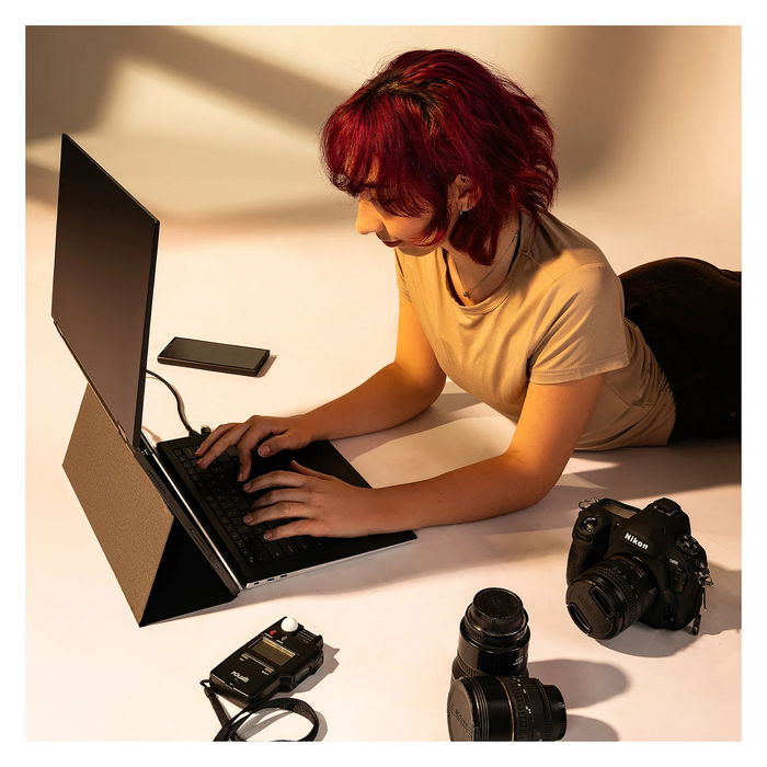 Mobile Pixels Duex Float 2.0 Pro Monitor portátil 16" 2.5K 2560x1600 Negro con soporte incluido - Duex Float 2 Pro 16 Bildschirmerweiterung