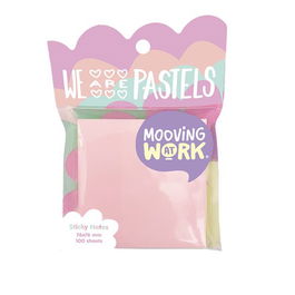 Notas Adhesivas Mooving Pastel 100H 76X76 Colores Surtidos