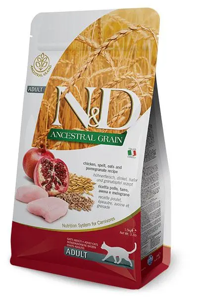 Farmina N&D Cat Ancestral Pollo 5 kg Alimento Completo para Gatos Adultos Farmina N&D Cat Ancestral Pollo 5 kg Alimento Completo para Gatos Adultos