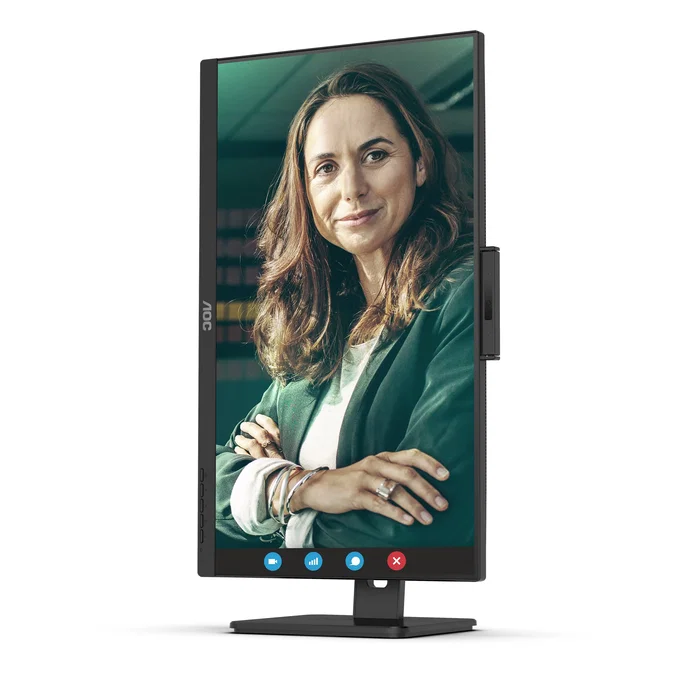 AOC Q27P3CW Monitor 27'' QHD IPS con Webcam 5MP y USB-C 90W