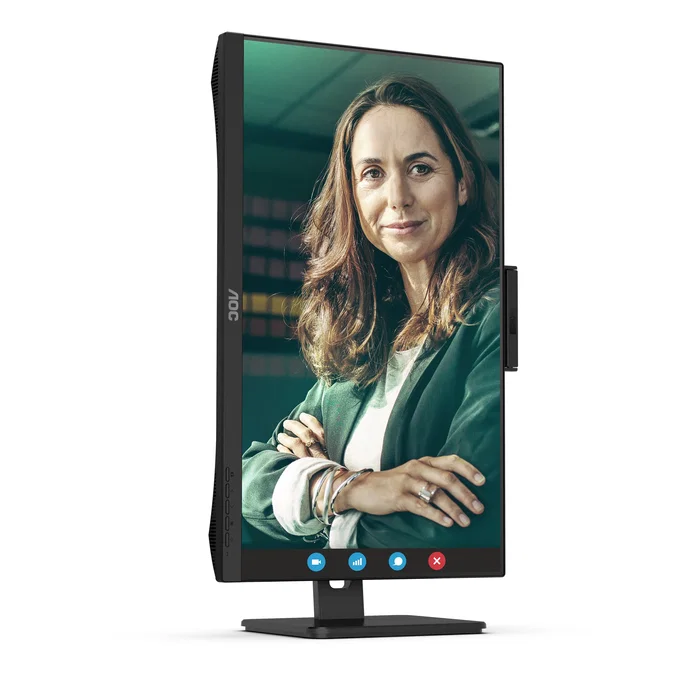 AOC Q27P3CW Monitor 27'' QHD IPS con Webcam 5MP y USB-C 90W