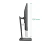 AOC Q27P3CW Monitor 27'' QHD IPS con Webcam 5MP y USB-C 90W