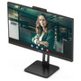 AOC Monitor Q27P3CW 27" Quad HD 2560x1440 IPS 100Hz USB-C Hub 90W Webcam 5MP Altavoces Oficina Negro