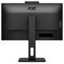 AOC Monitor Q27P3CW 27" Quad HD 2560x1440 IPS 100Hz USB-C Hub 90W Webcam 5MP Altavoces Oficina Negro